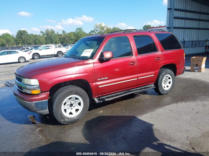 2002 Chevrolet Tahoe Lt VIN: 1GNEC13Z22J338176 Lot: 40454410