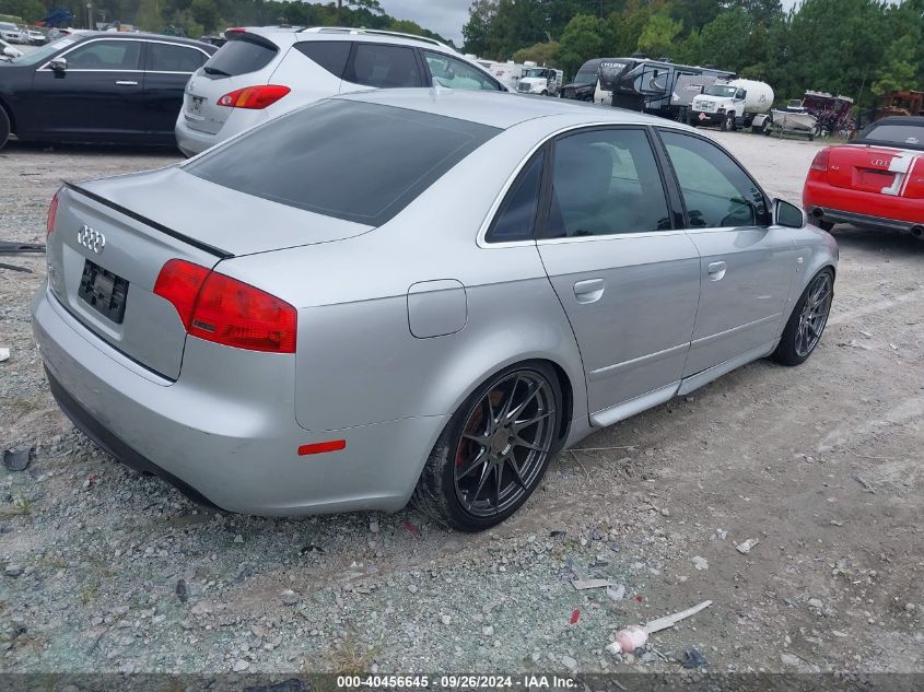 2007 Audi S4 4.2 VIN: WAUGL78E57A202283 Lot: 40456645