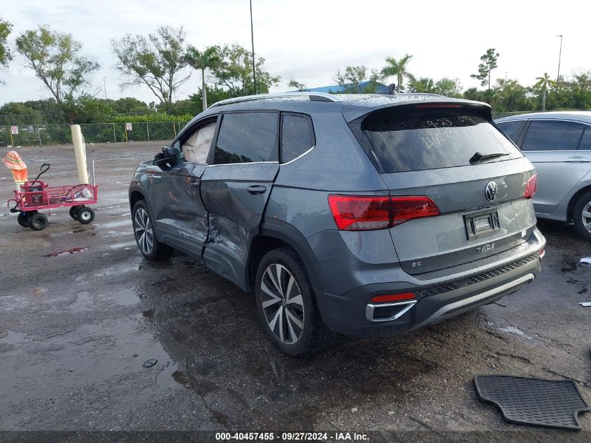 2022 Volkswagen Taos 1.5T Se VIN: 3VVRX7B2XNM073196 Lot: 40457455