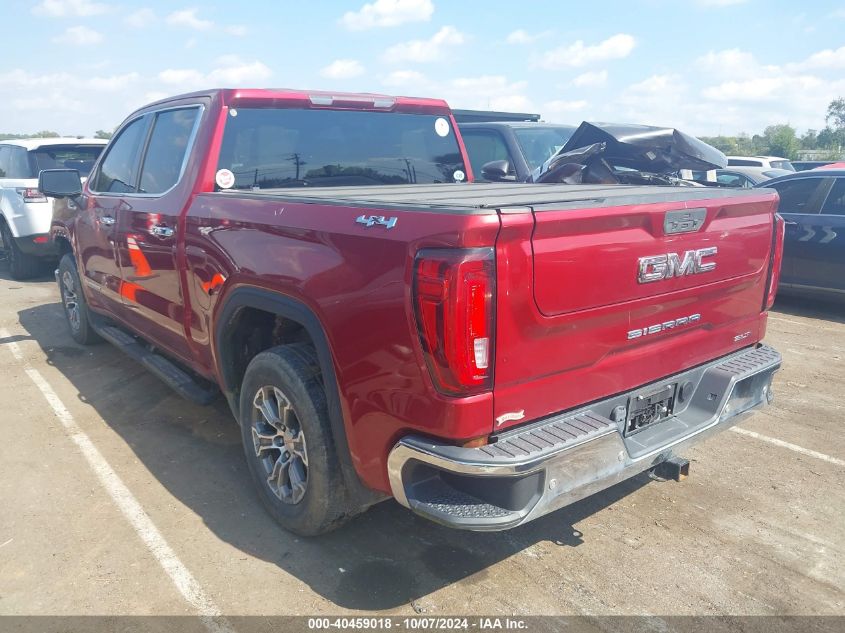 2019 GMC Sierra 1500 Slt VIN: 3GTU9DED9KG202067 Lot: 40459018