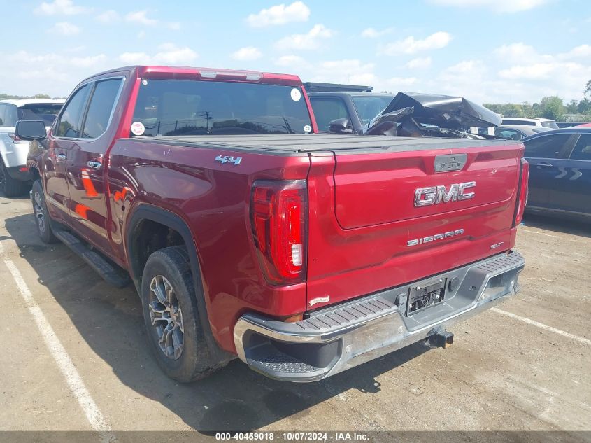 2019 GMC Sierra 1500 Slt VIN: 3GTU9DED9KG202067 Lot: 40459018