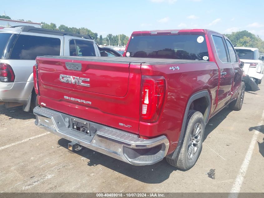 2019 GMC Sierra 1500 Slt VIN: 3GTU9DED9KG202067 Lot: 40459018