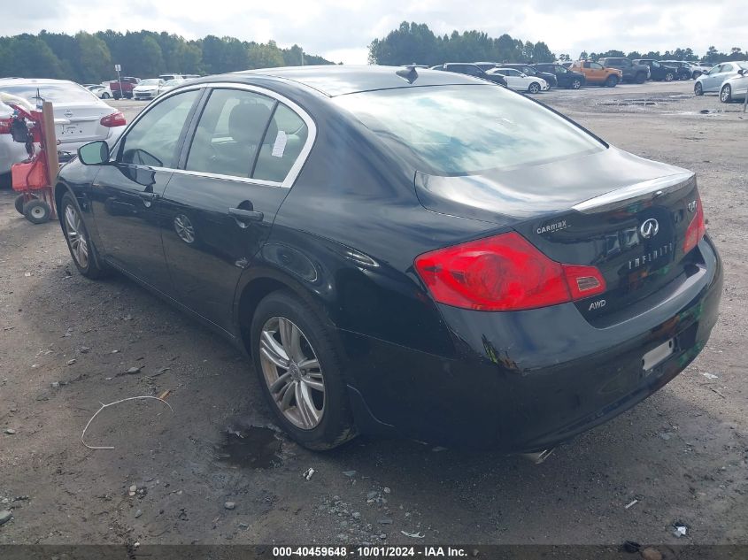 2015 Infiniti Q40 VIN: JN1CV6AR1FM524843 Lot: 40459648