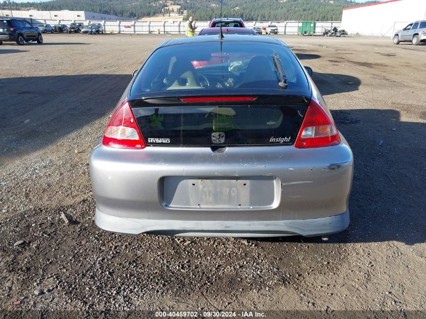 2006 Honda Insight Cvt VIN: JHMZE14776S000269 Lot: 40459702