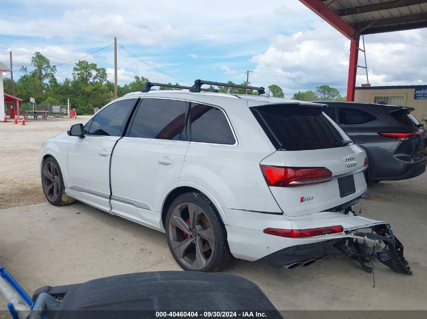 2024 Audi Sq7 Prestige Tfsi Quattro Tiptronic VIN: WA1VWBF74RD002483 Lot: 40460404