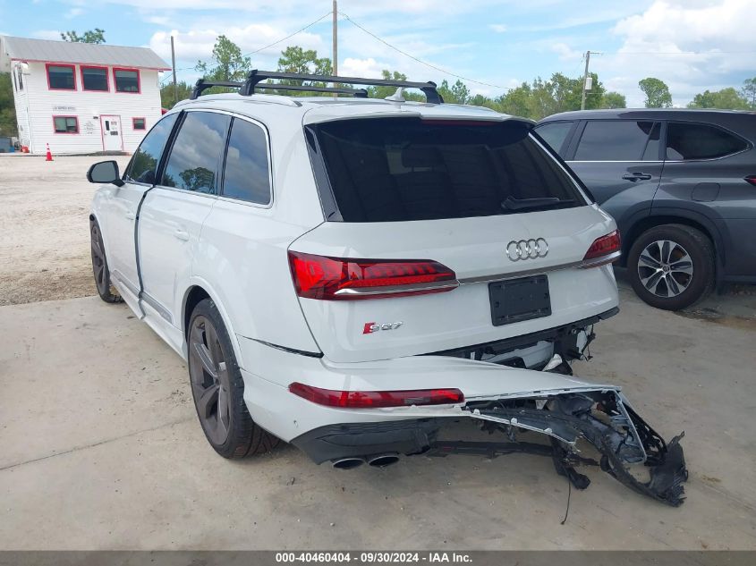 2024 Audi Sq7 Prestige Tfsi Quattro Tiptronic VIN: WA1VWBF74RD002483 Lot: 40460404