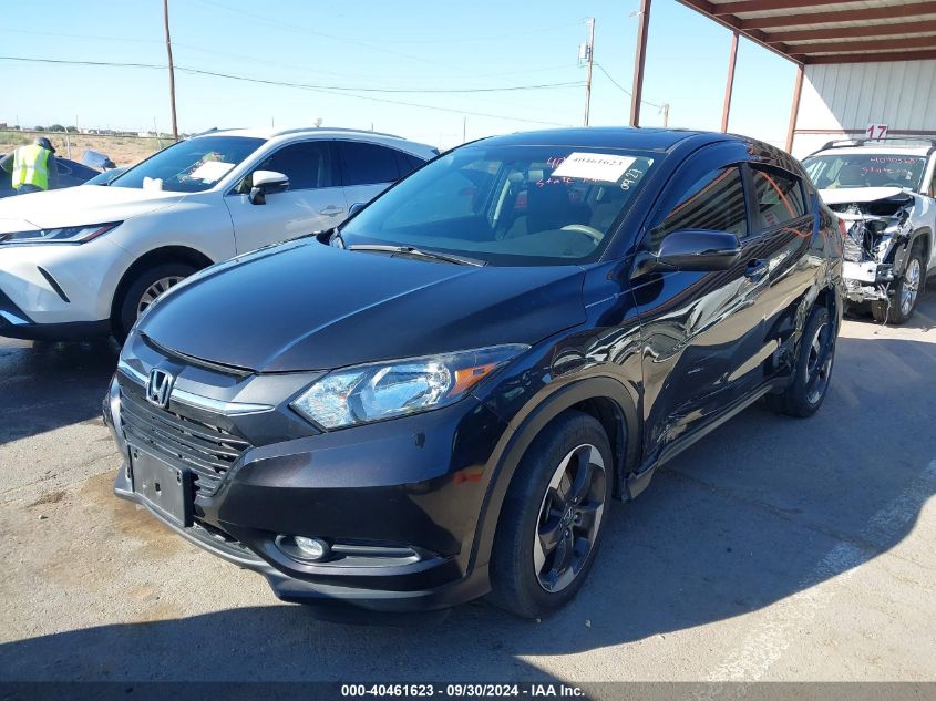 2018 Honda Hr-V Ex VIN: 3CZRU5H58JG706262 Lot: 40461623