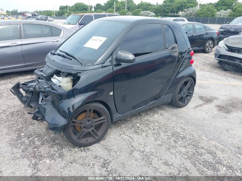 2008 Smart Fortwo Passion/Pure VIN: WMEEJ31XX8K191685 Lot: 40461738