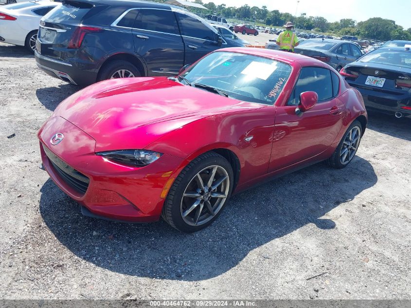 2022 Mazda Mx-5 Miata Rf Grand Touring VIN: JM1NDAM73N0507635 Lot: 40464762