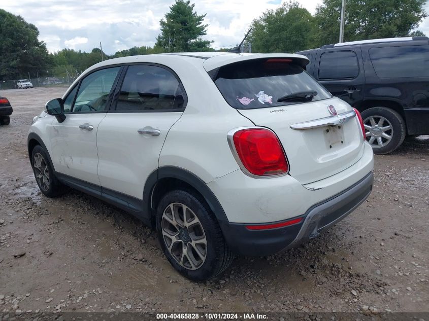 2016 Fiat 500X Trekking VIN: ZFBCFXCTXGP362237 Lot: 40465828