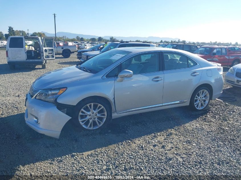 2010 Lexus Hs 250H Premium VIN: JTHBB1BAXA2000509 Lot: 40469615