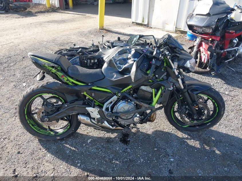 2019 Kawasaki Er650 G VIN: JKAEREG18KDA02501 Lot: 40469868