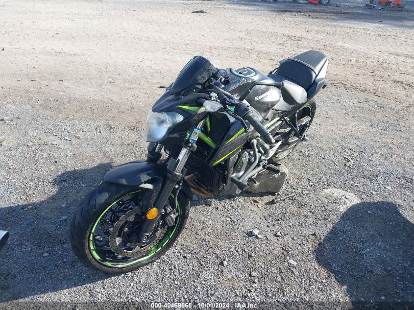 2019 Kawasaki Er650 G VIN: JKAEREG18KDA02501 Lot: 40469868