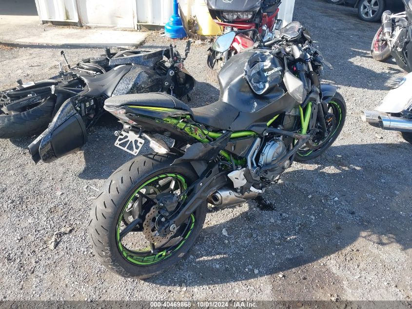 2019 Kawasaki Er650 G VIN: JKAEREG18KDA02501 Lot: 40469868