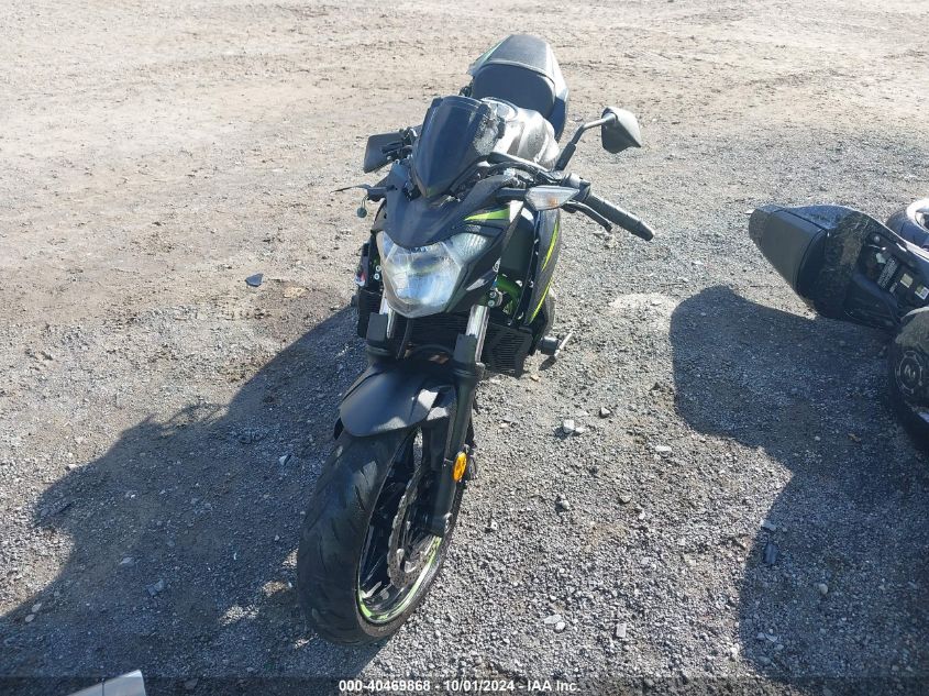 2019 Kawasaki Er650 G VIN: JKAEREG18KDA02501 Lot: 40469868