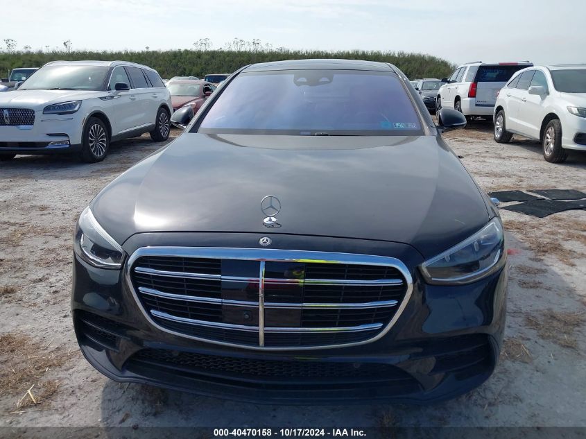 2021 Mercedes-Benz S 580 4Matic VIN: W1K6G7GB4MA022269 Lot: 40470158