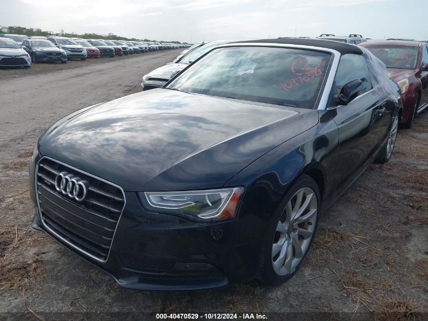 2014 Audi A5 2.0T Premium VIN: WAULFAFH0EN013918 Lot: 40470529