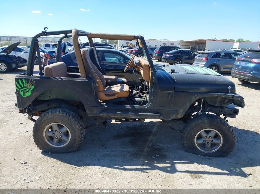 1995 Jeep Wrangler / Yj S/Rio Grande VIN: 1J4FY19P1SP276605 Lot: 40470932