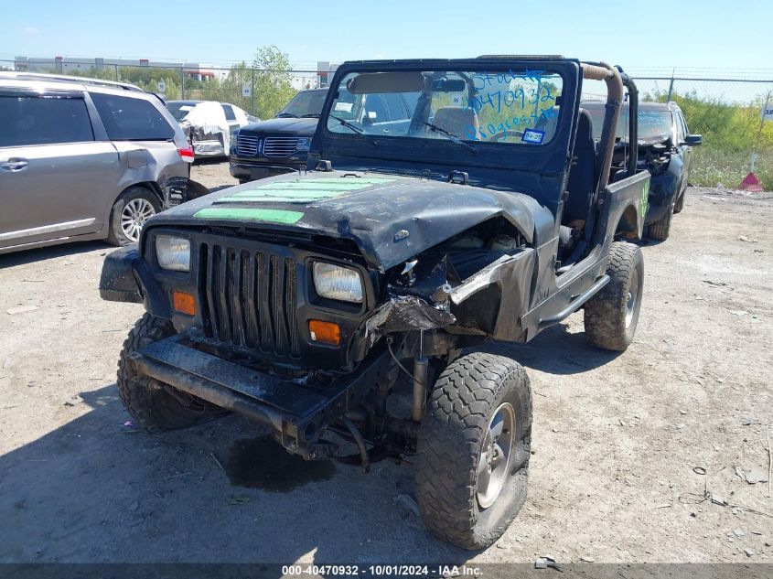 1995 Jeep Wrangler / Yj S/Rio Grande VIN: 1J4FY19P1SP276605 Lot: 40470932