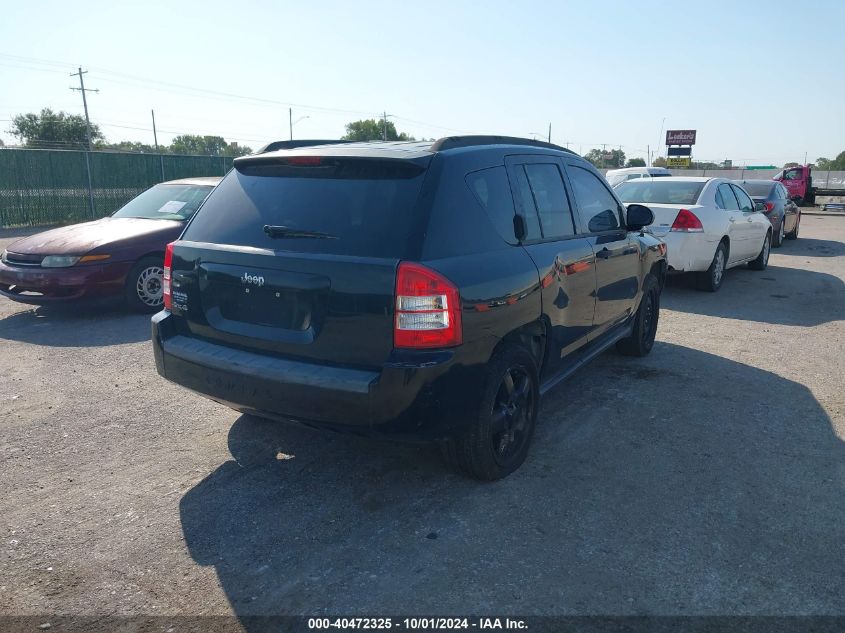 2007 Jeep Compass Sport VIN: 1J8FF47W47D122530 Lot: 40472325