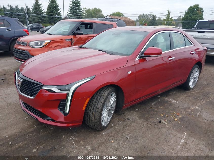 2020 Cadillac Ct4 Premium Luxury VIN: 1G6DF5RK4L0139492 Lot: 40473339