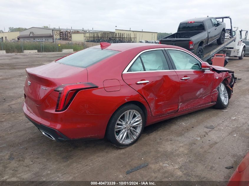 2020 Cadillac Ct4 Premium Luxury VIN: 1G6DF5RK4L0139492 Lot: 40473339