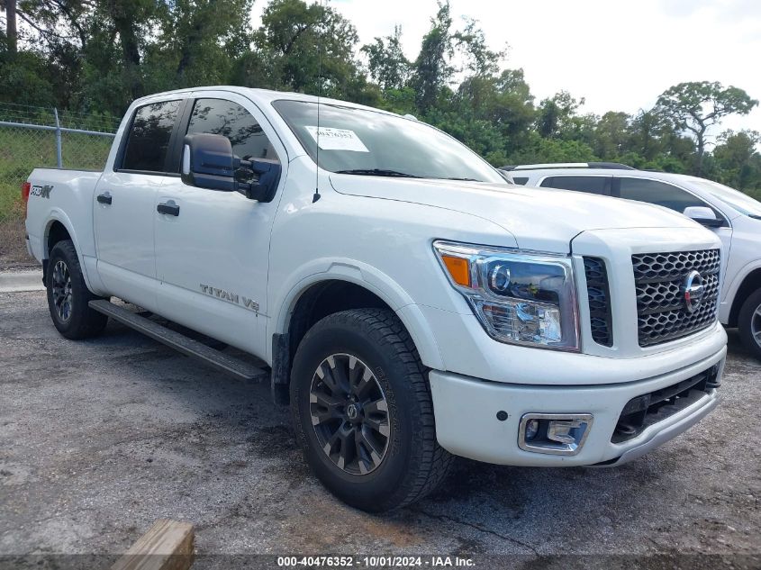 2019 Nissan Titan Sv/Platinum/Pro-4X/Platin VIN: 1N6AA1E59KN524634 Lot: 40476352