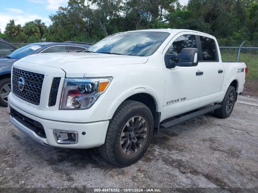 2019 Nissan Titan Sv/Platinum/Pro-4X/Platin VIN: 1N6AA1E59KN524634 Lot: 40476352