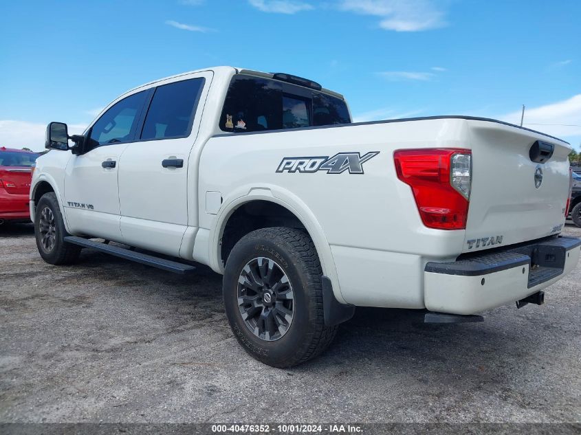 2019 Nissan Titan Sv/Platinum/Pro-4X/Platin VIN: 1N6AA1E59KN524634 Lot: 40476352