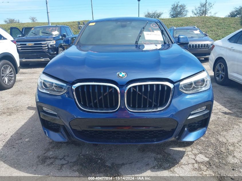 2019 BMW X4 xDrive30I VIN: 5UXUJ3C58KLG55162 Lot: 40477014