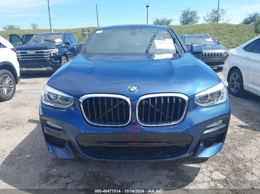 2019 BMW X4 xDrive30I VIN: 5UXUJ3C58KLG55162 Lot: 40477014