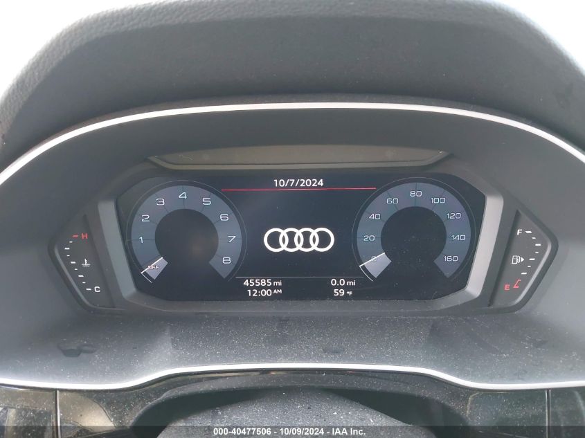 2020 Audi Q3 Premium 45 Tfsi Quattro Tiptronic VIN: WA1AECF31L1083388 Lot: 40477506