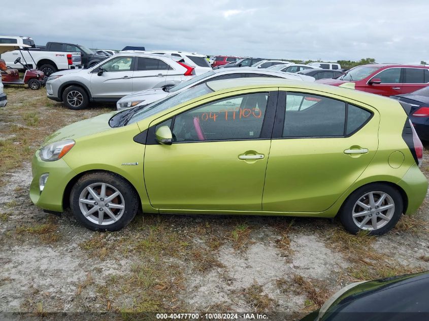 2015 Toyota Prius C Three VIN: JTDKDTB36F1097813 Lot: 40477700