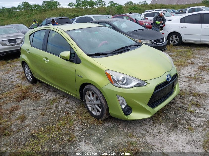 2015 Toyota Prius C Three VIN: JTDKDTB36F1097813 Lot: 40477700