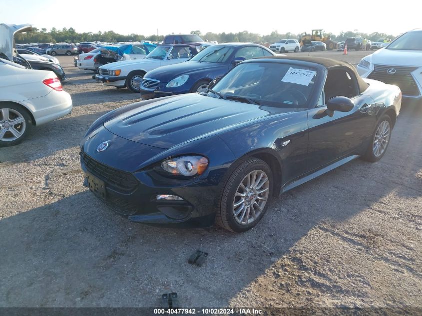 2018 Fiat 124 Spider Classica VIN: JC1NFAEK4J0136182 Lot: 40477942