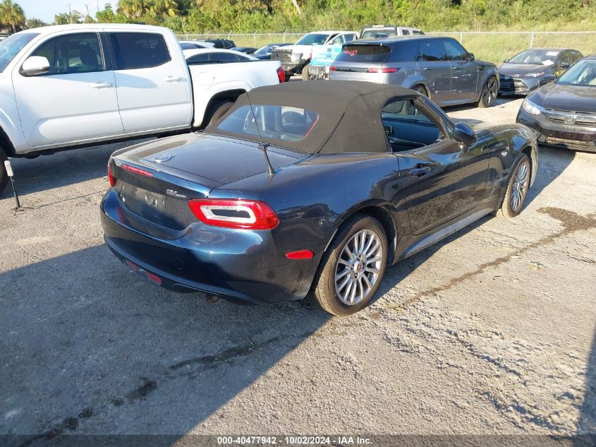 2018 Fiat 124 Spider Classica VIN: JC1NFAEK4J0136182 Lot: 40477942