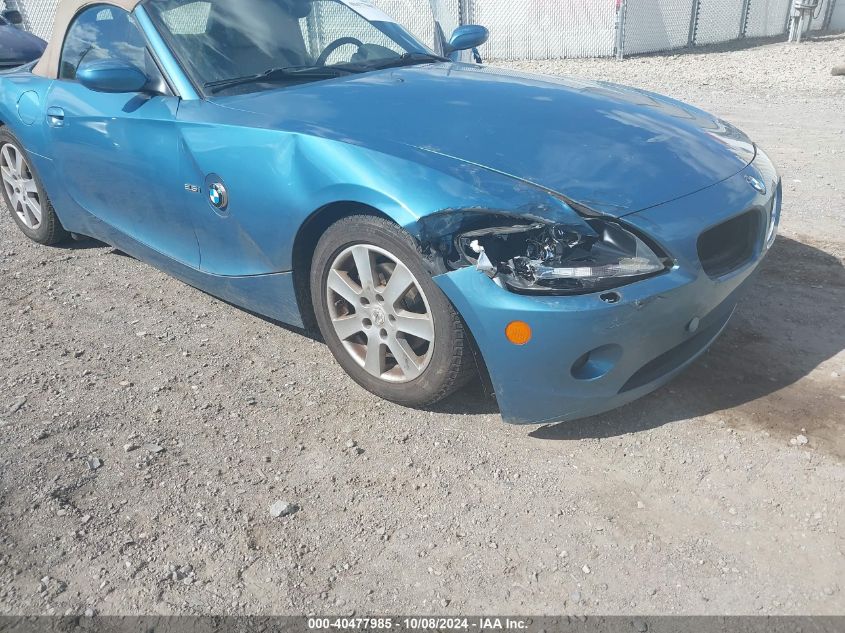 2005 BMW Z4 2.5I VIN: 4USBT33505LR71573 Lot: 40477985