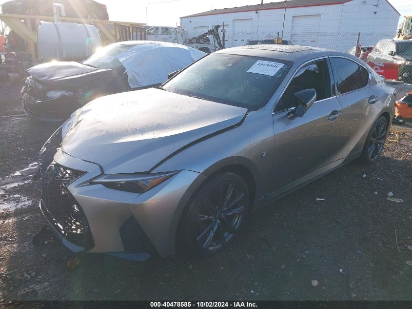 2022 Lexus Is 350 F Sport VIN: JTHGZ1E21N5023865 Lot: 40478585