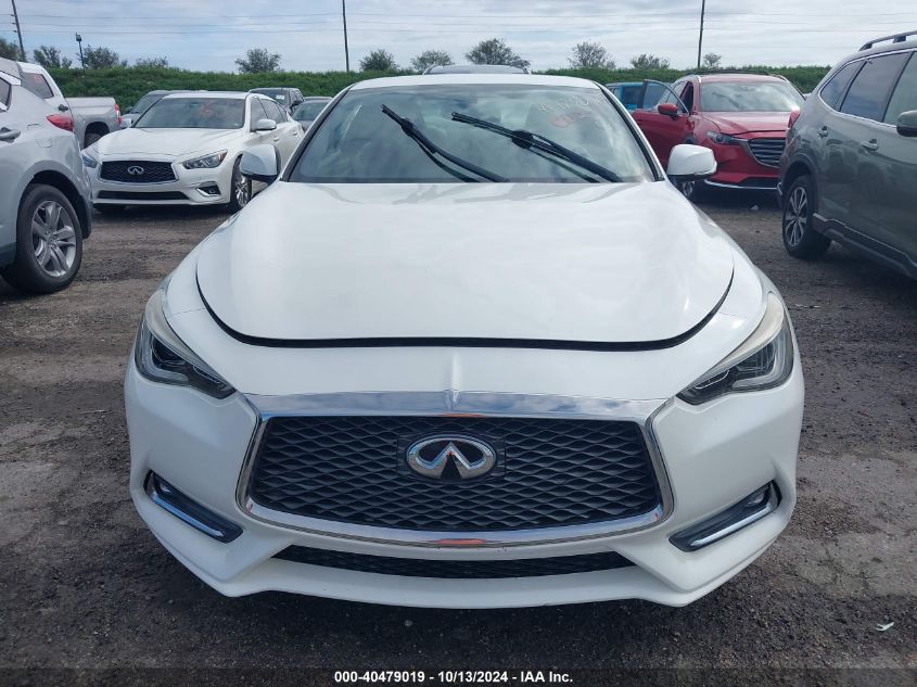 2017 Infiniti Q60 3.0T Red Sport 400 VIN: JN1FV7EK0HM610163 Lot: 40479019