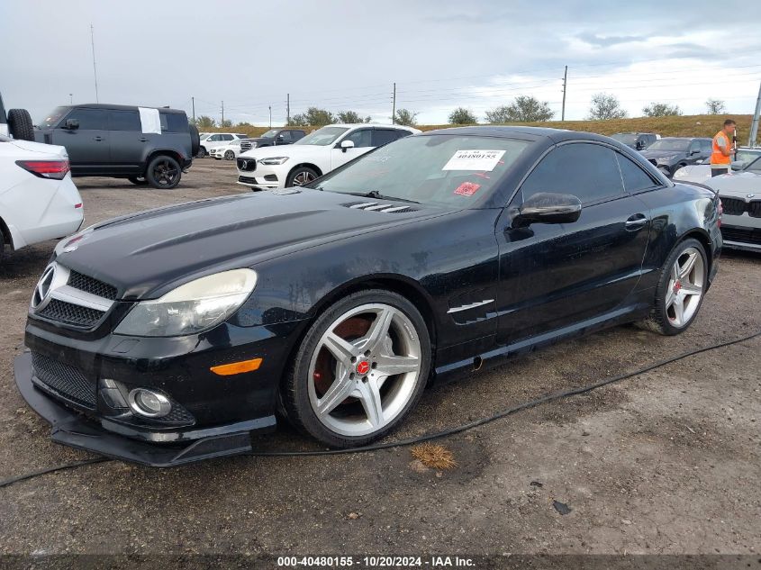 2009 Mercedes-Benz Sl 550 VIN: WDBSK71F89F149182 Lot: 40480155