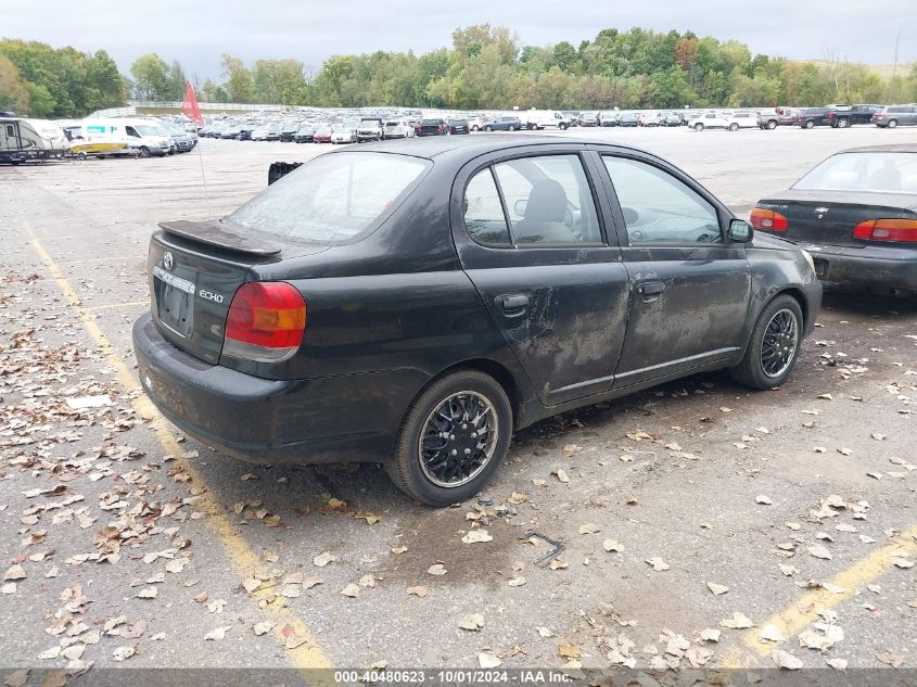 2003 Toyota Echo VIN: JTDBT123535039283 Lot: 40480623