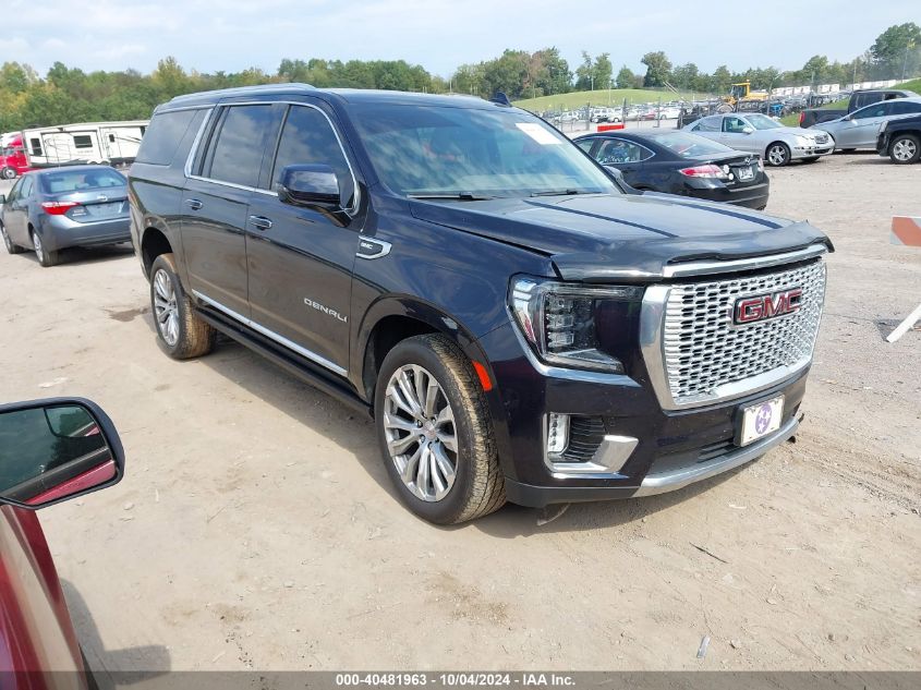 2022 GMC Yukon Xl 4Wd Denali VIN: 1GKS2JKL9NR246519 Lot: 40481963