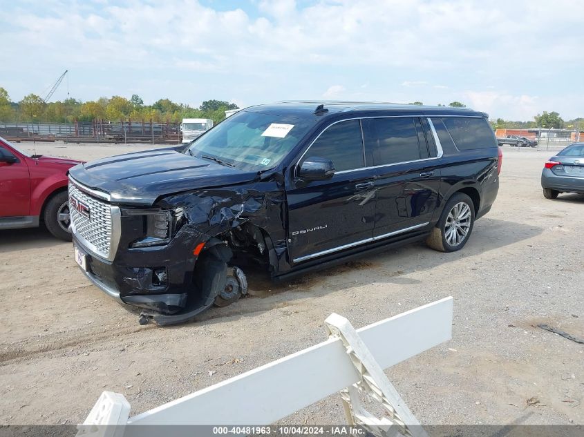 2022 GMC Yukon Xl 4Wd Denali VIN: 1GKS2JKL9NR246519 Lot: 40481963