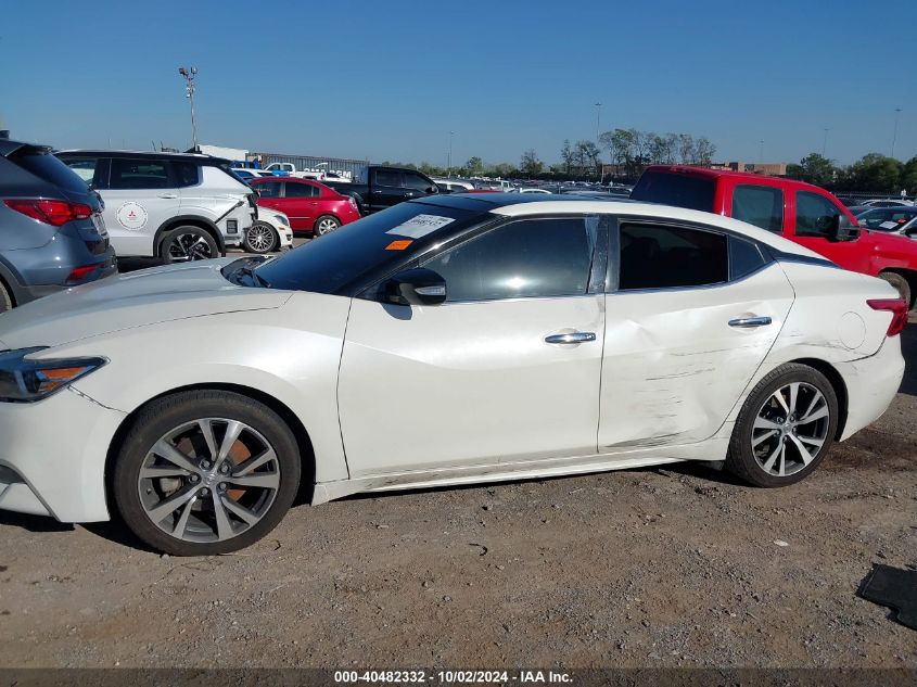 2017 Nissan Maxima 3.5 Sl VIN: 1N4AA6AP2HC418091 Lot: 40482332