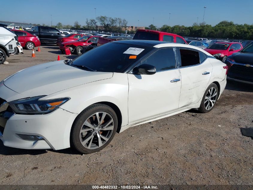 2017 Nissan Maxima 3.5 Sl VIN: 1N4AA6AP2HC418091 Lot: 40482332