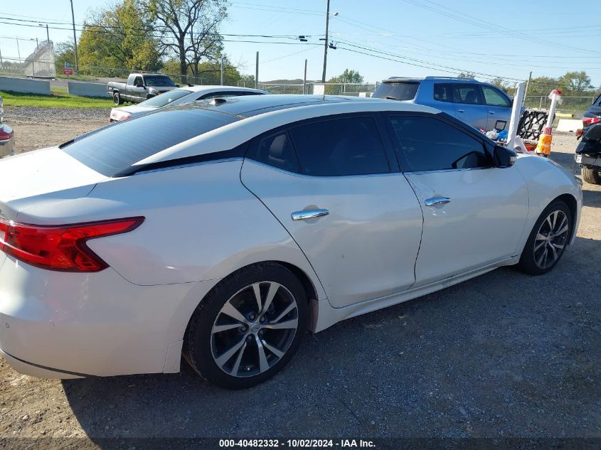 2017 Nissan Maxima 3.5 Sl VIN: 1N4AA6AP2HC418091 Lot: 40482332