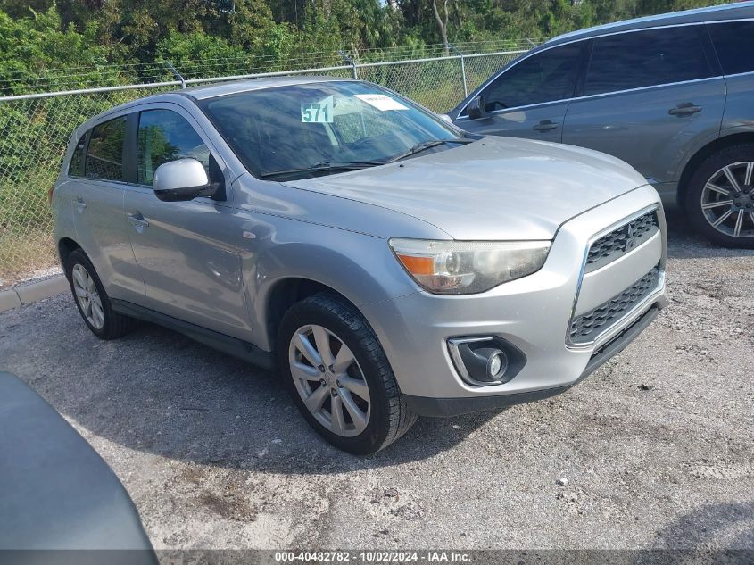 2014 Mitsubishi Outlander Sport Se VIN: 4A4AP4AU4EE011210 Lot: 40482782