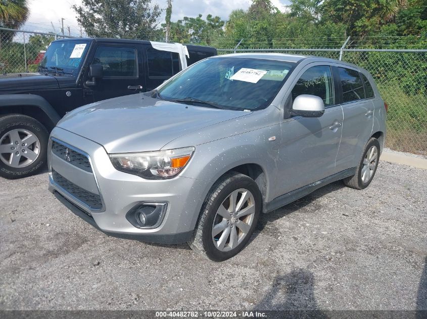 2014 Mitsubishi Outlander Sport Se VIN: 4A4AP4AU4EE011210 Lot: 40482782