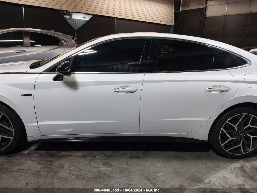 2023 Hyundai Sonata N Line VIN: KMHL14JCXPA327550 Lot: 40483159