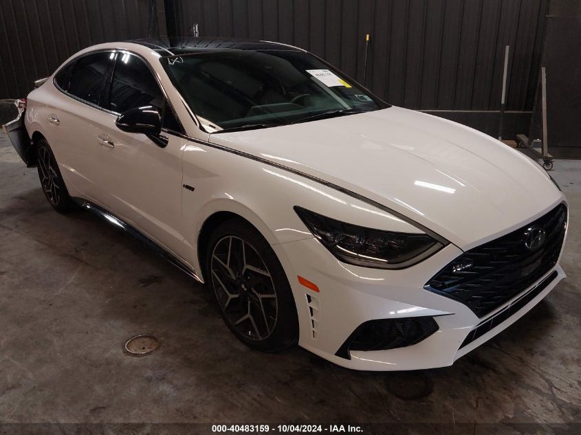 2023 Hyundai Sonata N Line VIN: KMHL14JCXPA327550 Lot: 40483159